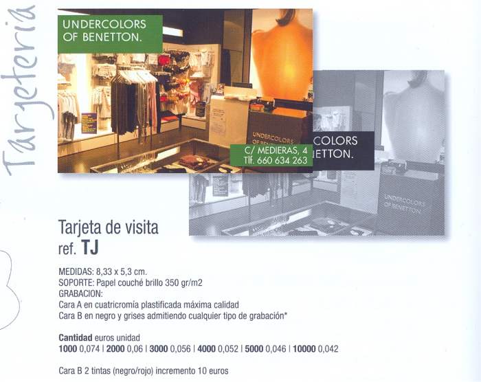 Tarjeta de Visita